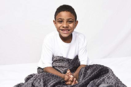 Creature Commforts Weighted Blanket by for kids - Medium 6 pounds 30