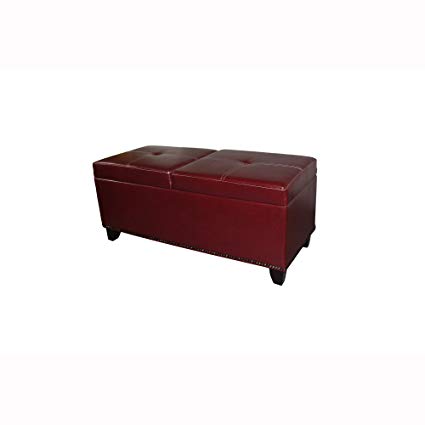 ORE International HB4650 Leatherette Storage Bench Plus Lift Top Table, 15