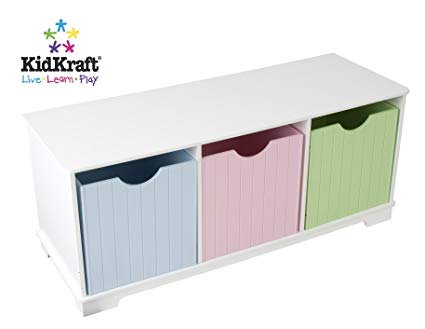 KidKraft Nantucket Pastel Storage Bench