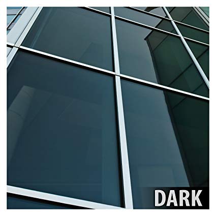 BDF NA20 Window Film Privacy and Sun Control N20, Black (Dark) - 24in X 100ft