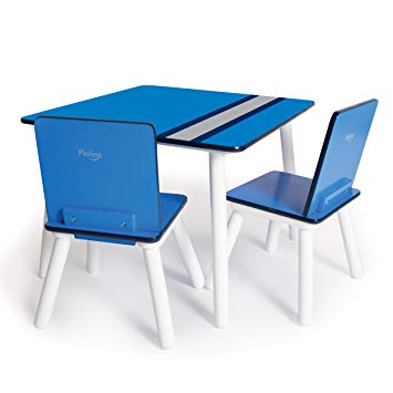 P'Kolino Classically Cool Tables and Chairs, Racing Stripes