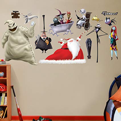 FATHEAD Nightmare Before Christmas Collection Graphic Wall Décor