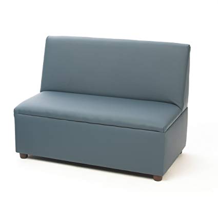 Brand New World Modern Casual Enviro-Child Upholstery Sofa - Blue
