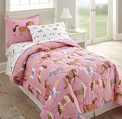 Wildkin 5 Pc Bed in a Bag Twin (5 Piece), Horses, One Size
